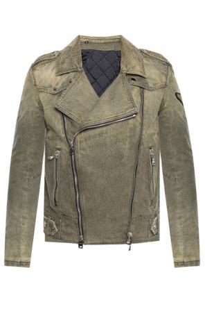 Denim jacket with a sewn on application, zdjęcie 1 Denim jacket with a sewn on application od Balmain
